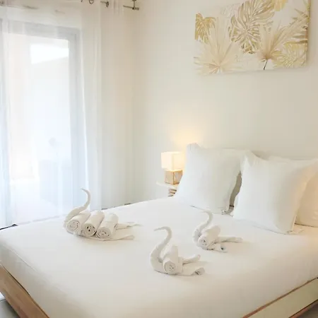 Apartmán T2, Parking, Balcon, Mer & Plages By Palmazur